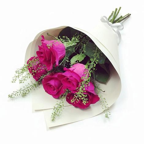 Букет цветов из: Розы в Луховицах